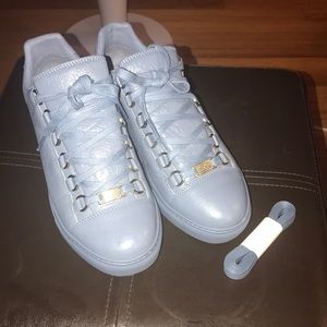 Balenciaga Arena Low Top Leather Sneaker